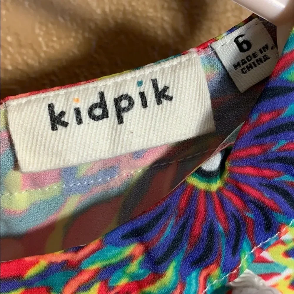 Kidpik Outfit Jean Jacket, Blouse, Dress Size 5/6
